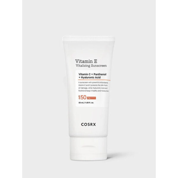ضدآفتاب  ویتامین E کوزارکس COSRX Vitamin E Vitalizing Sunscreen SPF 50 PA ++++ - Image 1
