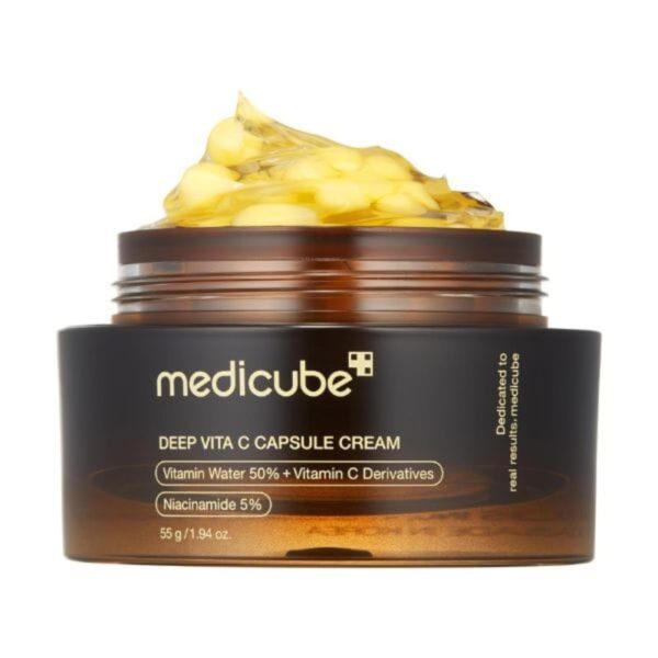 کرم کپسول دیپ ویتامین C مدی کیوب   Medicube Deep Vita C Capsule Cream - Image 1