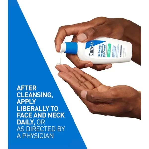 ژل-کرم مرطوب‌کننده پوست چرب سراوی CeraVe Oil Control Moisturizing Gel-Cream - Image 2