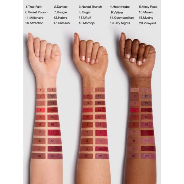 رژ لب مایع مات الور شیگلم SHEGLAM Matte Allure Liquid Lipstick - Image 2