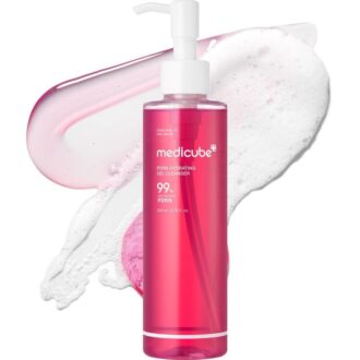 ژل پاک‌کننده صورتی PDRN مدیکیوب Medicube PDRN Pink Gel Cleanser