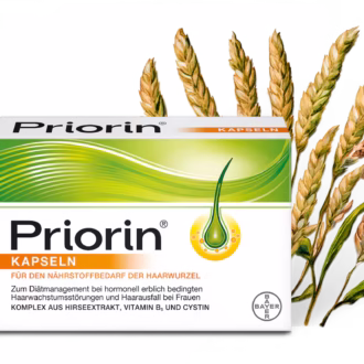 کپسول ضد ریزش پریورین بایر آلمان Priorin Bayer Germany Anti-Hair Loss Capsule