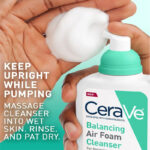 شوینده سراوی ایر فوم کلینزر CeraVe Balancing Air Foam Cleanser - Image 5