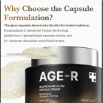 کرم کپسولی ضد لک و روشن کننده گلوتاتیون AGE-R مدیکیوب  Medicube AGE-R Glutathione Glow Capsule Cream - Image 5