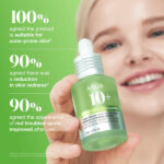 سرم تسکین‌دهنده قرمزی آزلائیک اسید ۱۰٪ + هیالورون آنوا  Anua Azelaic Acid 10+ Hyaluron Serum - Image 9