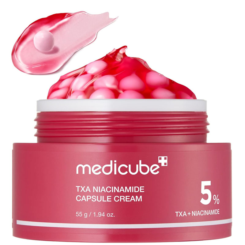 medicube-txa-niacinamide-capsule-cream کرم کپسولی ترانگزامیک اسید و نیاسینامید ضد لک مدیکیوب Medicube TXA Niacinamide Capsule Cream - Image 1
