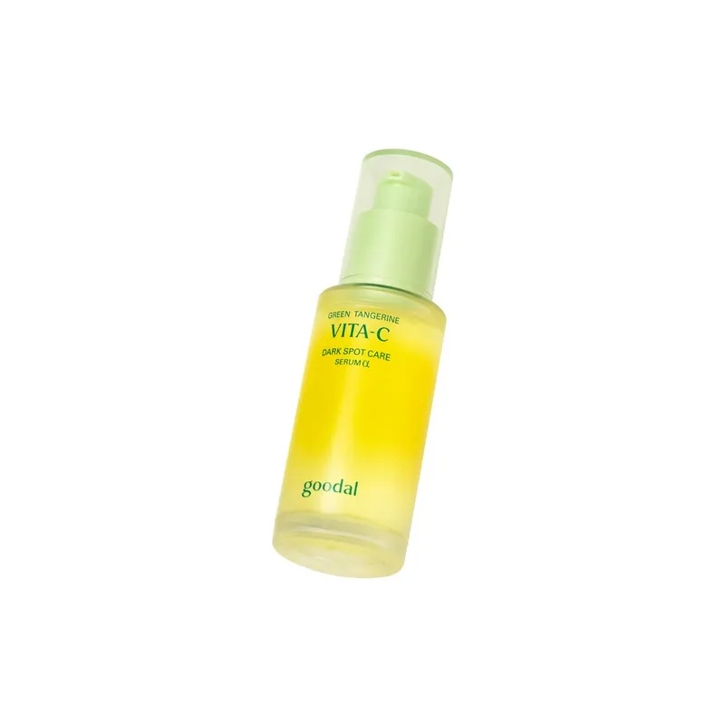 سرم ضد لک گودال سرم ضد لک و روشن کننده ویتامین سی و عصاره نارنگی سبزگودال Goodal Green Tangerine Vita C Dark Spot Care Serum - Image 1