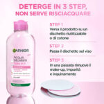 میسلار واتر گارنیر 3 کاره پوست حساس 400 میل Garnier SkinActive Micellar Water All in 1 Sensitive Skin - Image 5
